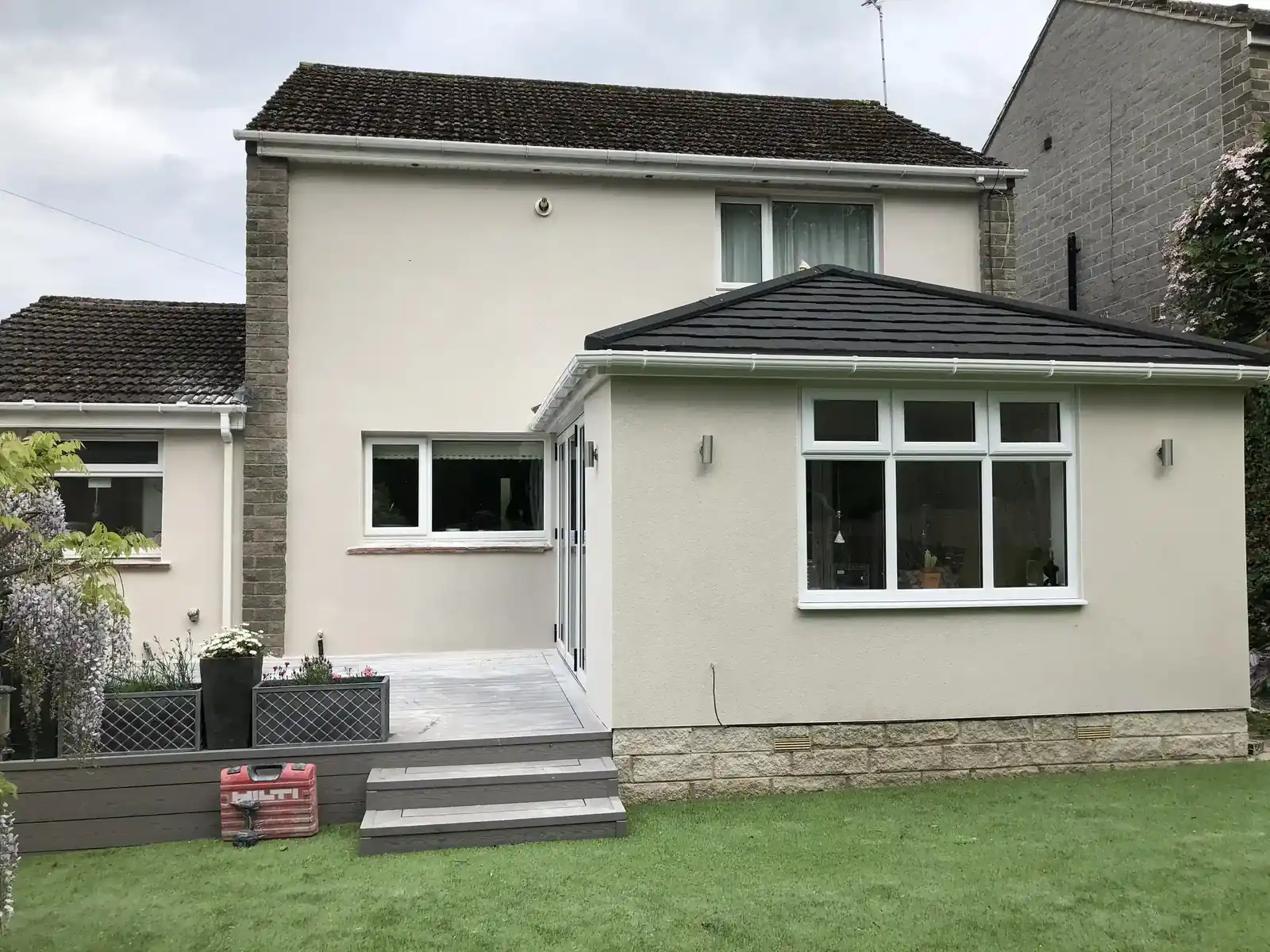 Monocouche render Stocksbridge Sheffield